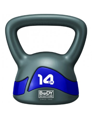 Body Sculpture BW-117 Kettlebell Î±Ï€ÏŒ PVC 14kg Î“ÎºÏÎ¹